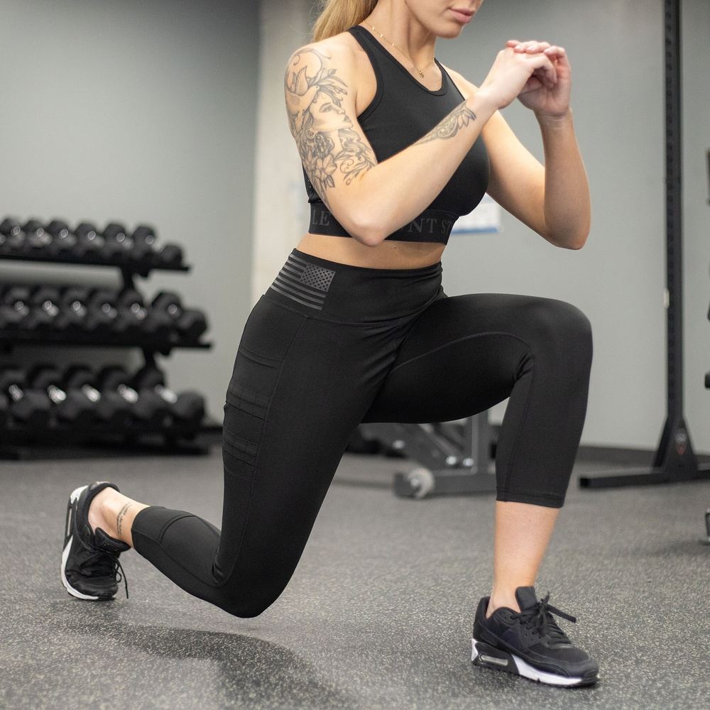 Being Runner Women Super Soft Lycra Yoga Tights | Net Gym Leggings | Black  Flexible Sportswear Sweatpants | Plus Size Activewear Pants With Pocket ( Black With Side Long Strip & Black 4